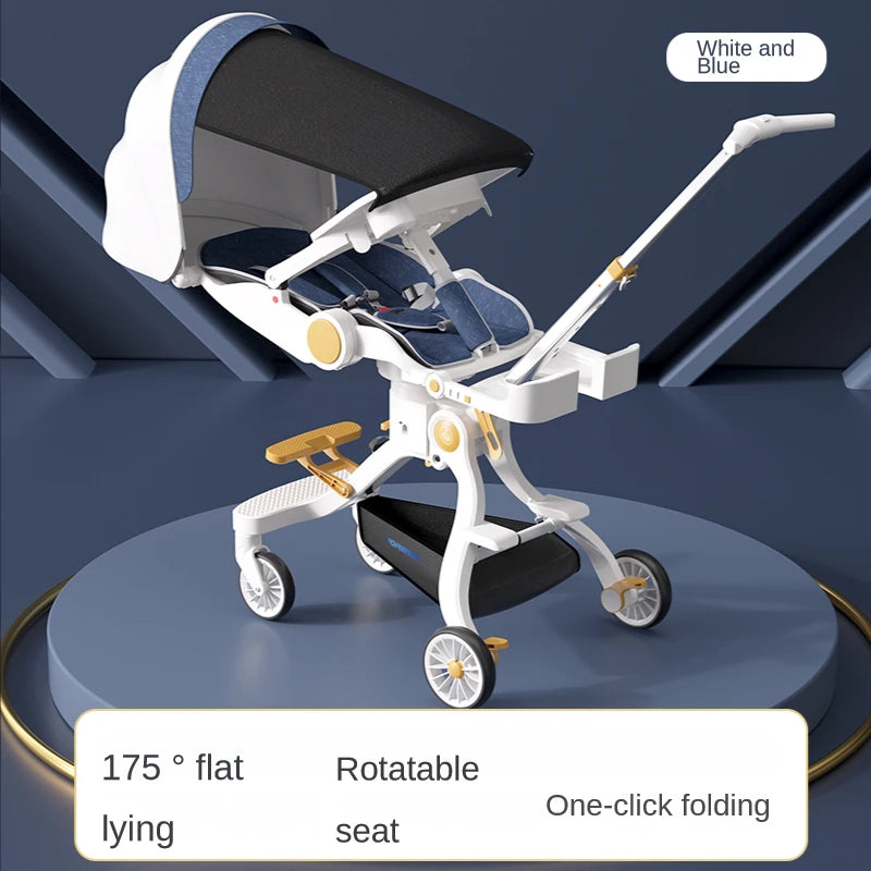 Lightweight baby stroller High view Can sit or lie down Baby stroller with baby comfort folding baby pram baby accessories