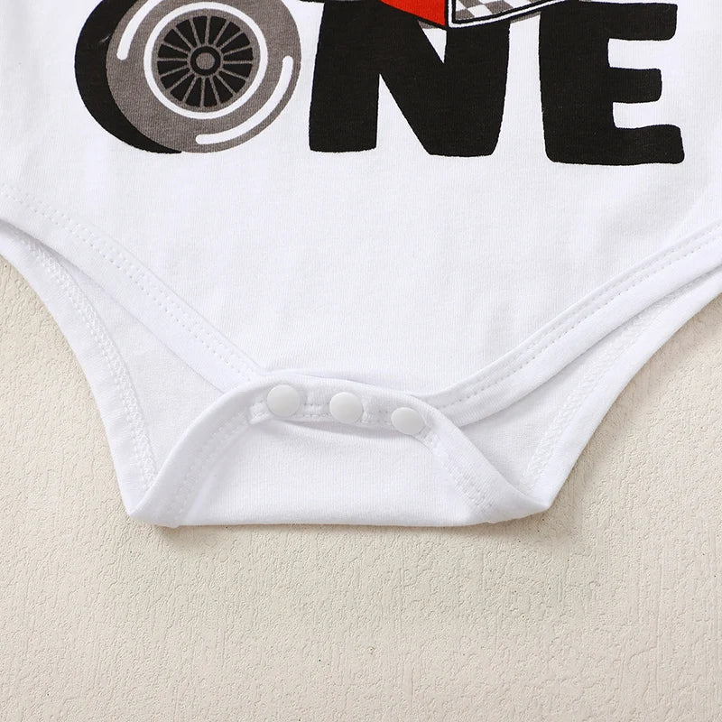 Baby Boy First Birthday Outfit Fast One Birthday Outfit Race Car 1st Birthday Outfit Plaid T Shirt Top Shorts Set