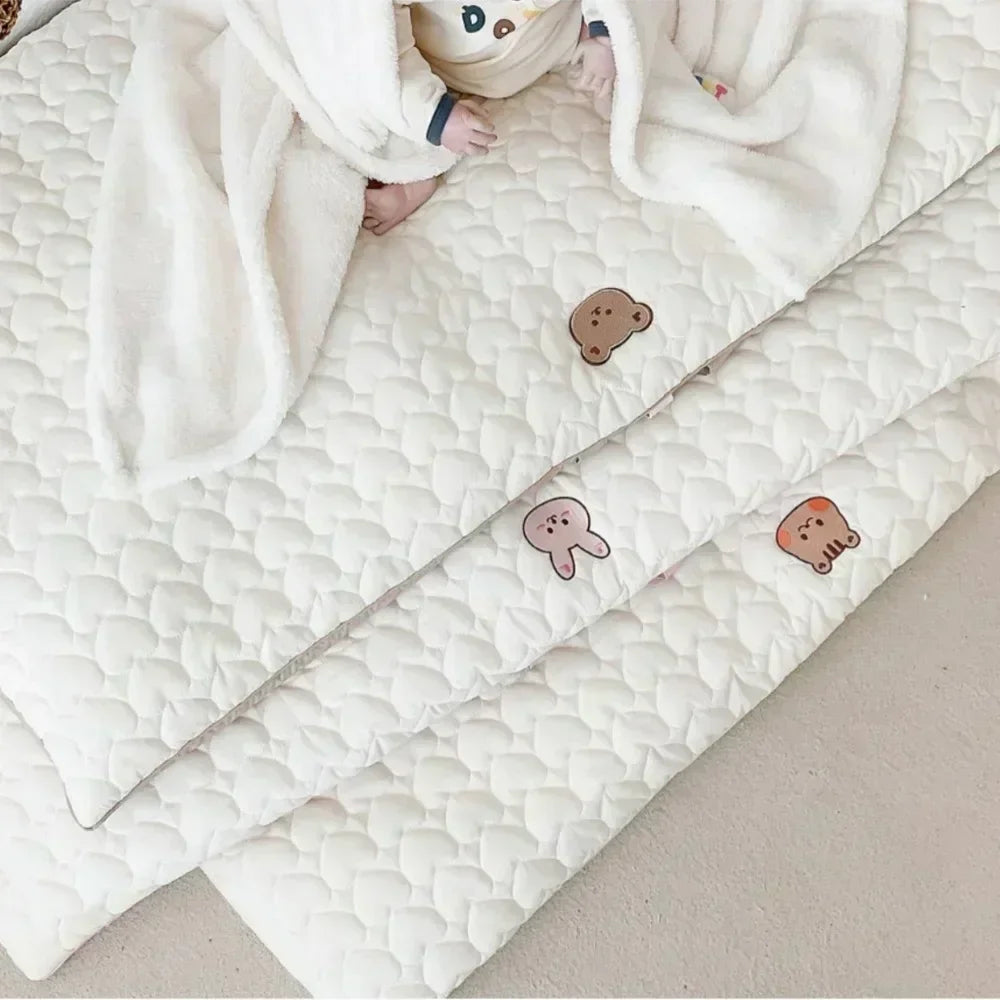 Baby Mattress Baby Newborn Portable Infant Folding Baby Cotton Breathable Nap Mat Toddler Blanket Cot Mattress Baby Beding