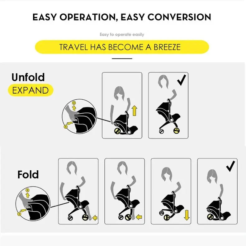 Baby Stroller 3 in 1 for baby lightweight stroller baby car Mother kids Baby carriage baby stuff stroller for baby newborn items