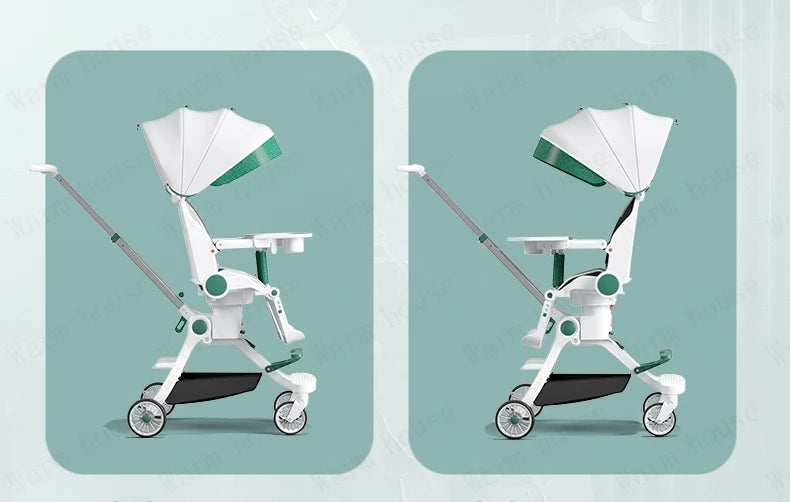 Lightweight baby stroller High view Can sit or lie down Baby stroller with baby comfort folding baby pram baby accessories