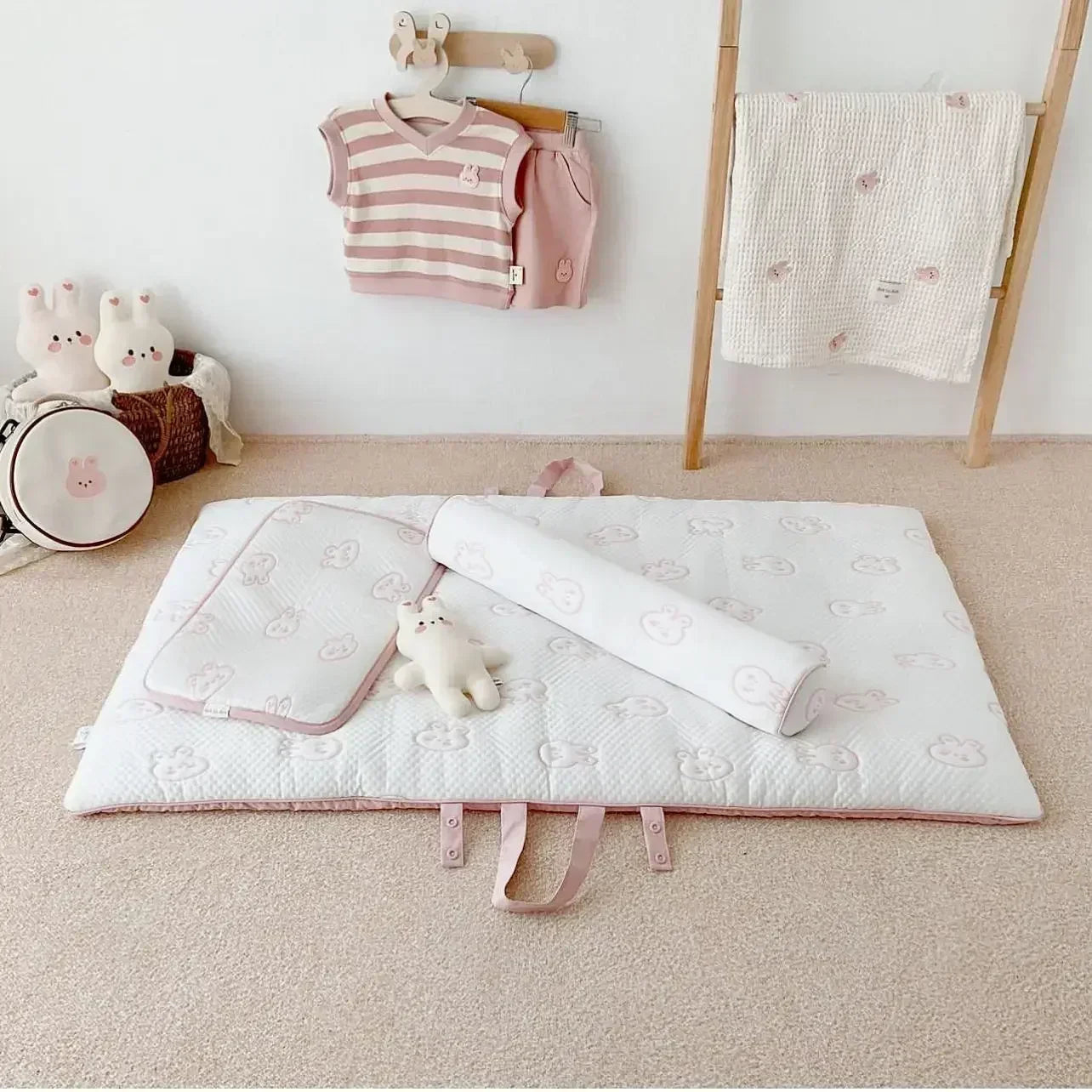 Baby Mattress Baby Newborn Portable Infant Folding Baby Cotton Breathable Nap Mat Toddler Blanket Cot Mattress Baby Beding