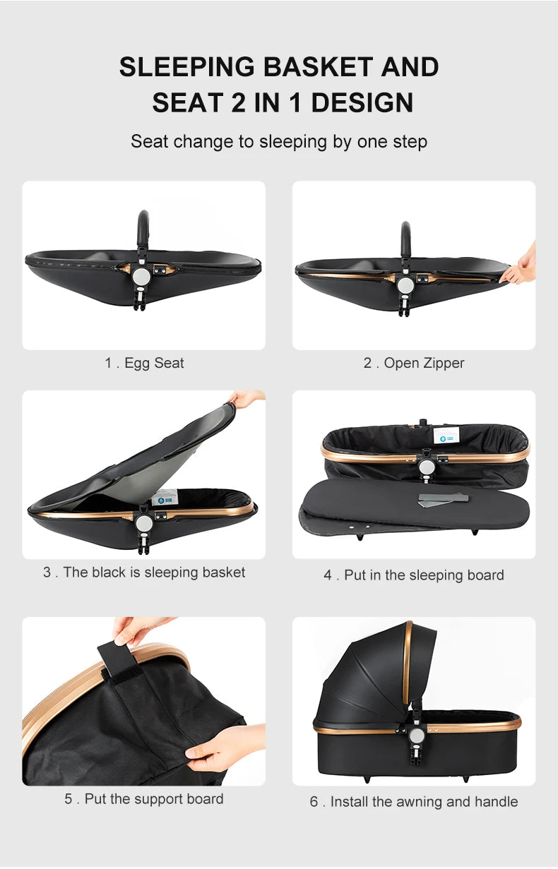 Baby stroller light strollers for baby stroller 3 in 1 Baby carriage baby car baby stuff crib for baby Foldable baby stroller