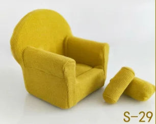 Baby Sofa Newborn Photography Posing Props Infant Shooting Accessory Photo Studio Auxiliary Props Various Colors