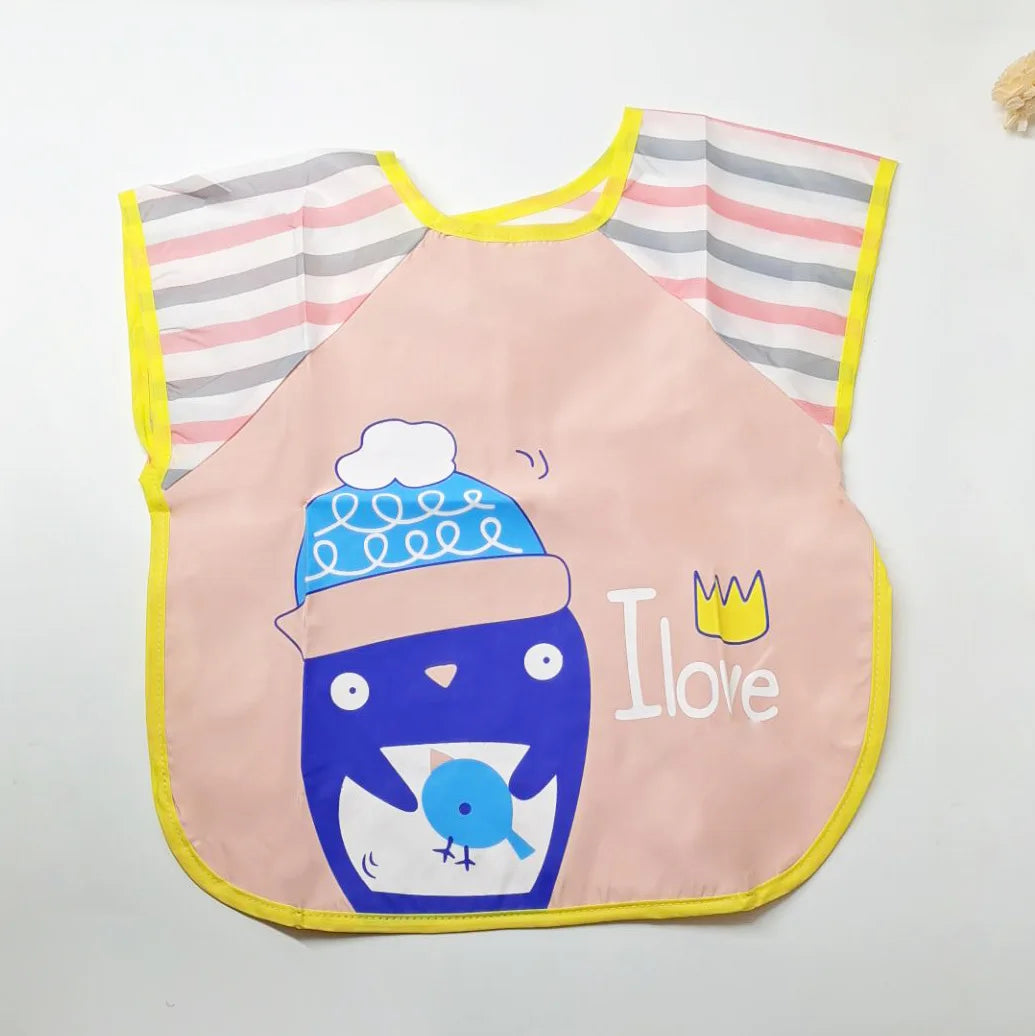 New Cartoon Sleeveless Baby Bibs Waterproof Apron Cute Washcloth Feeding Bib Soft Burp Cloth For Toddler Boys Girls Bandana Bibs