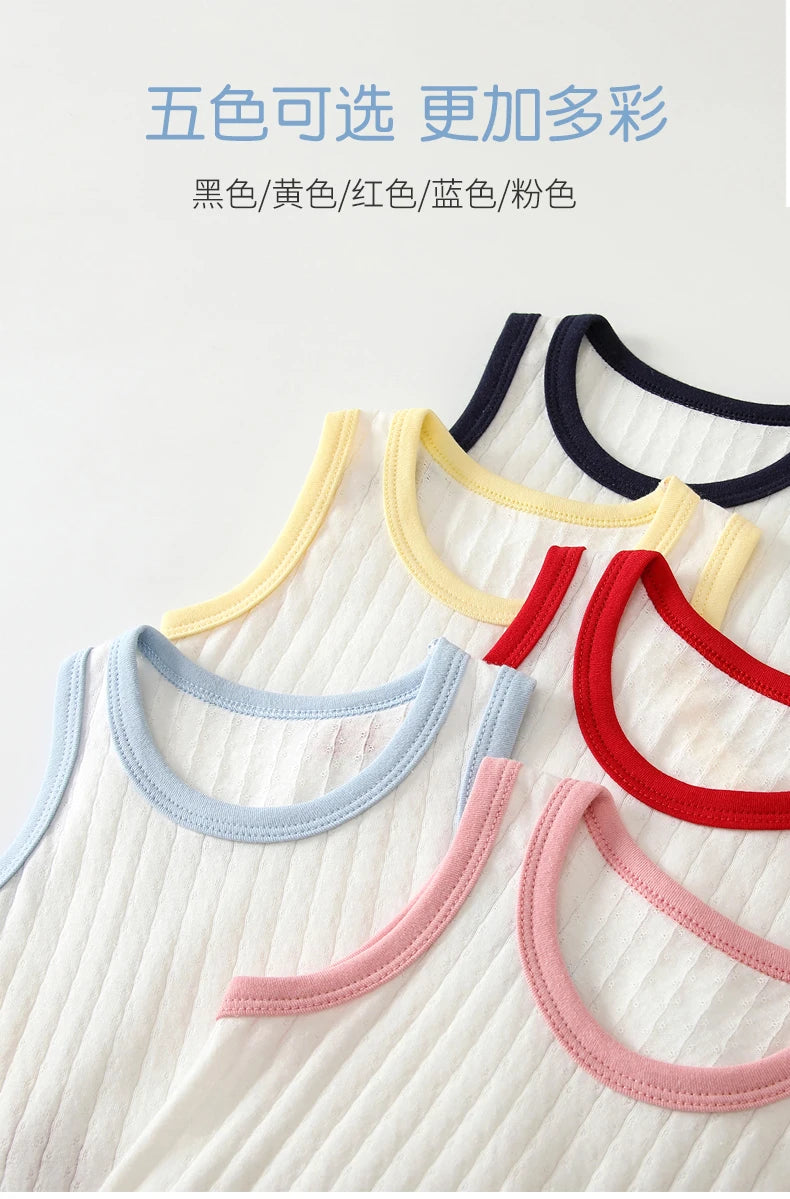 Seamless Sewing Baby Sleeveless Baby Bodysuit Summer Breathable Baby Boy Clothes Newborn Baby Clothes Girl Infant Baby Rompers