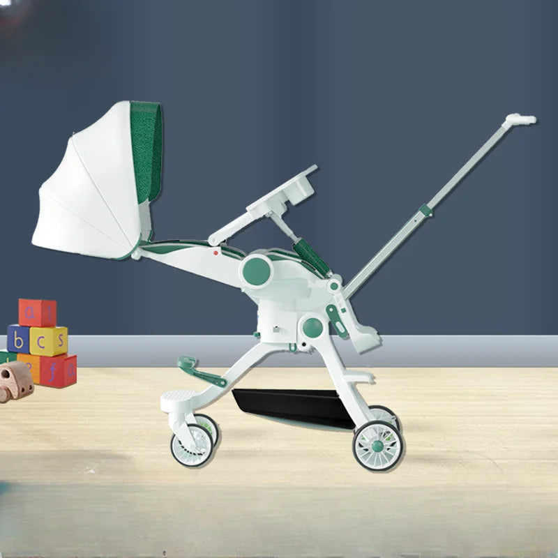 Lightweight baby stroller High view Can sit or lie down Baby stroller with baby comfort folding baby pram baby accessories