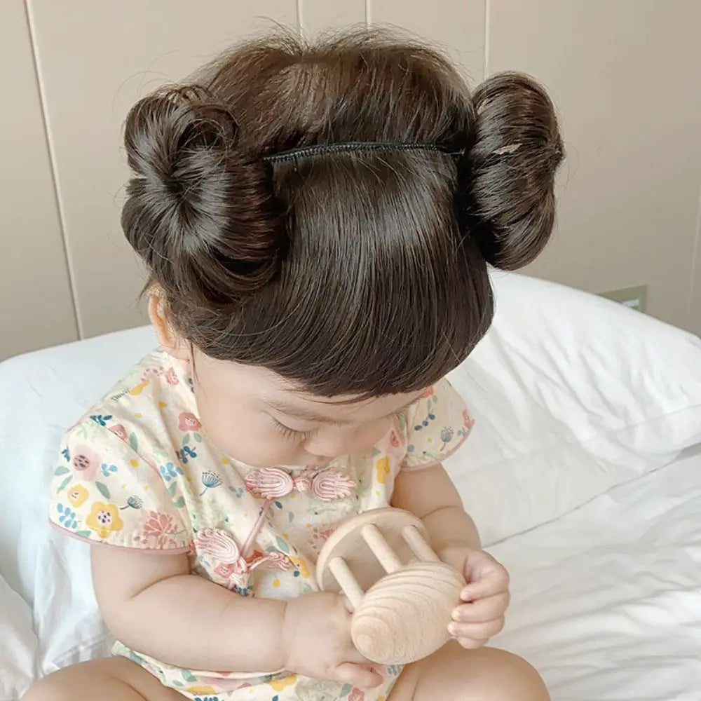 Baby Wig Bangs Hairband Children's Hair Accessories Baby's First Birthday Photography Styling Hair Accessories Gift