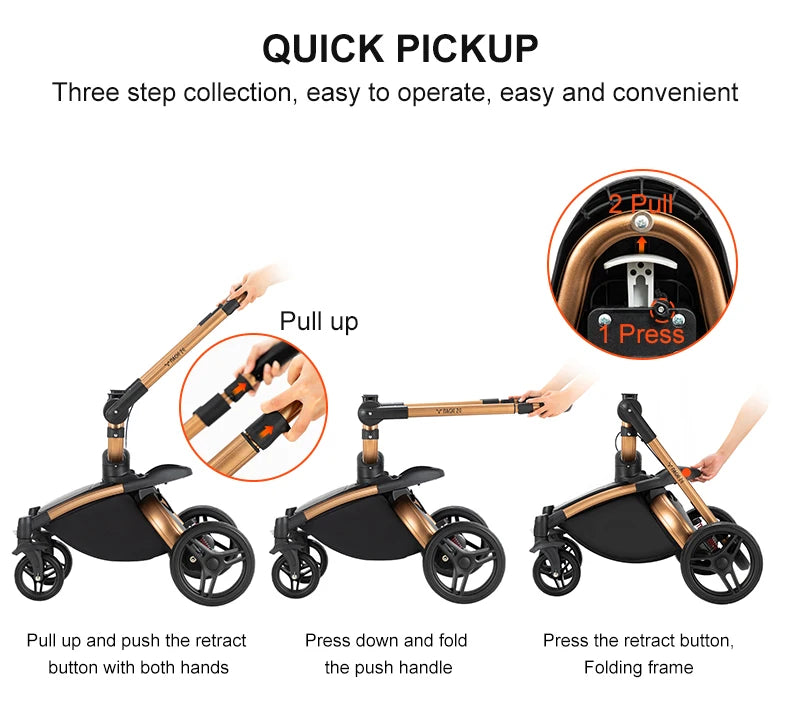 Baby stroller light strollers for baby stroller 3 in 1 Baby carriage baby car baby stuff crib for baby Foldable baby stroller
