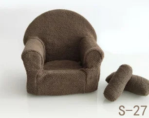 Baby Sofa Newborn Photography Posing Props Infant Shooting Accessory Photo Studio Auxiliary Props Various Colors