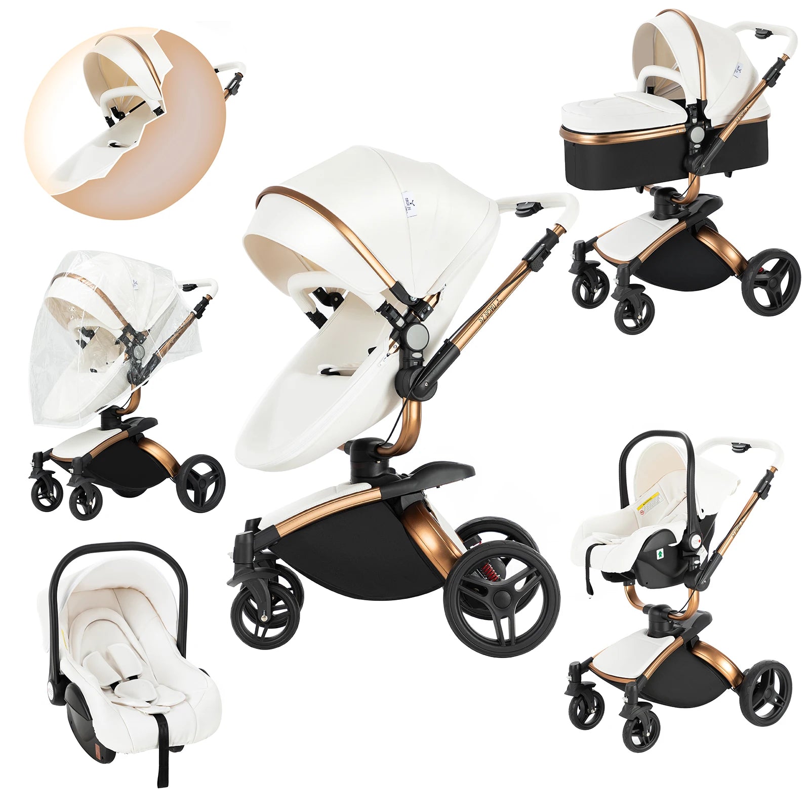 Baby stroller light strollers for baby stroller 3 in 1 Baby carriage baby car baby stuff crib for baby Foldable baby stroller
