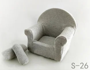 Baby Sofa Newborn Photography Posing Props Infant Shooting Accessory Photo Studio Auxiliary Props Various Colors