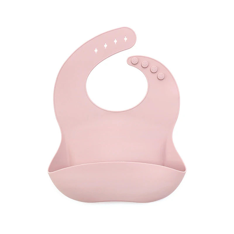 Baby Bibs Ins Style Print Waterproof Soft Silicone Baby Feeding Stuff Cute Pattern Kids Girl Boy Toddler Adjustable Children Bib
