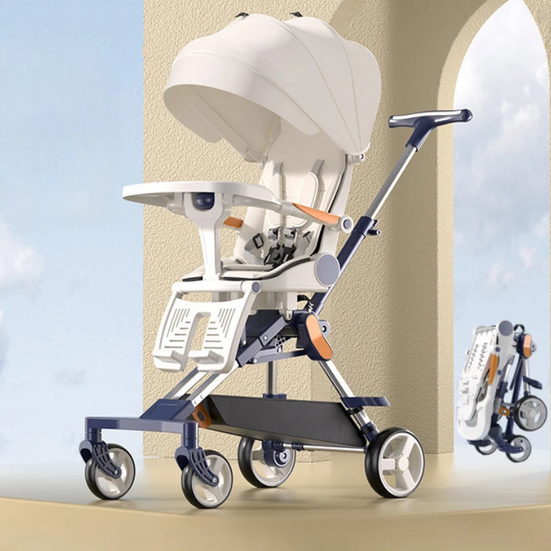 Lightweight baby stroller High view Can sit or lie down Baby stroller with baby comfort folding baby pram baby accessories