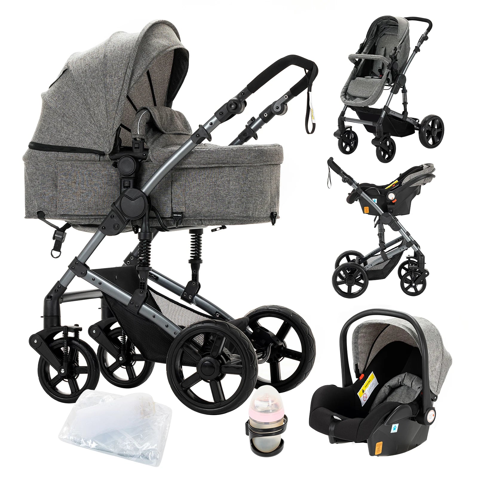 Baby Stroller 3 in 1 for baby lightweight stroller baby car Mother kids Baby carriage baby stuff stroller for baby newborn items