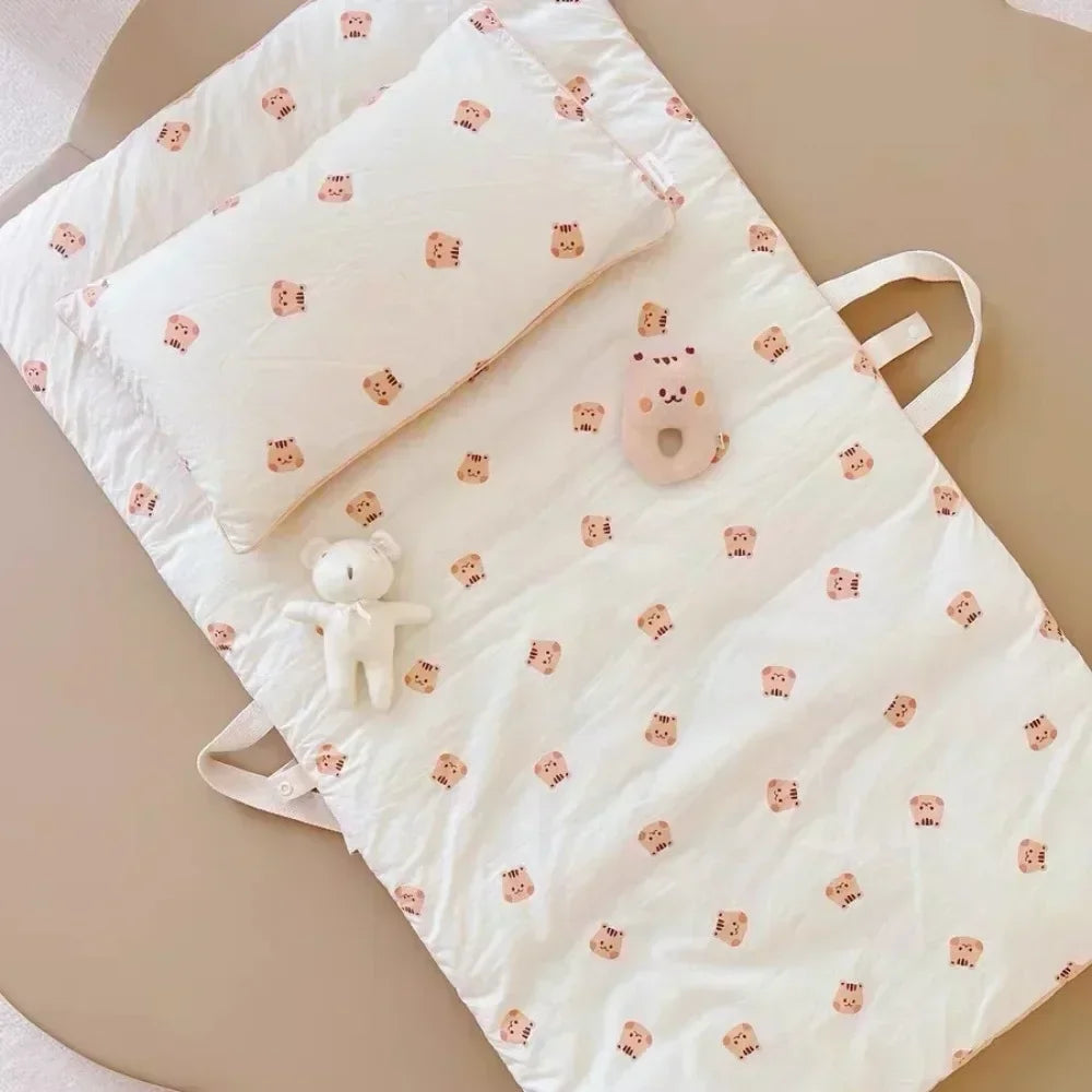 Baby Mattress Baby Newborn Portable Infant Folding Baby Cotton Breathable Nap Mat Toddler Blanket Cot Mattress Baby Beding