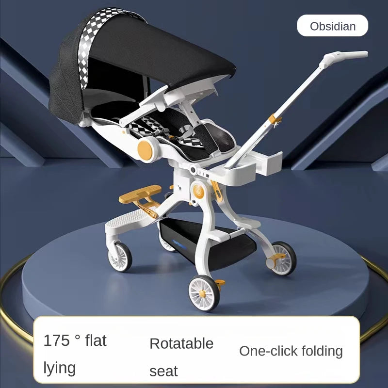 Lightweight baby stroller High view Can sit or lie down Baby stroller with baby comfort folding baby pram baby accessories
