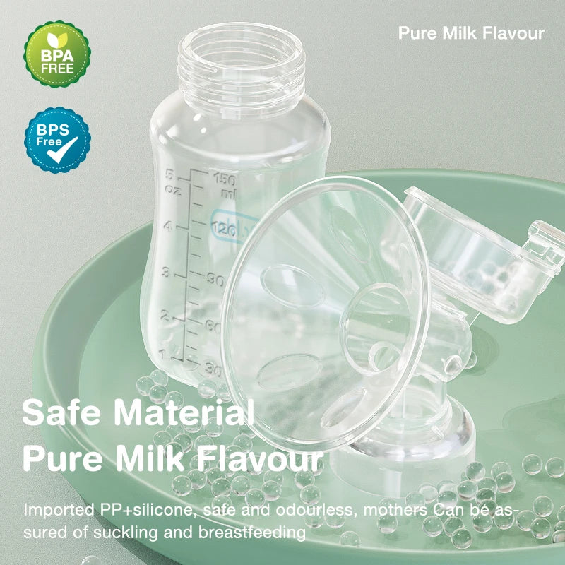 MAMIJOY  Breast Pump Baby Nipple Manual Suction Milk Pump Feeding Breasts Pumps Milk Bottle Sucking Postpartum Supplies BPA Free