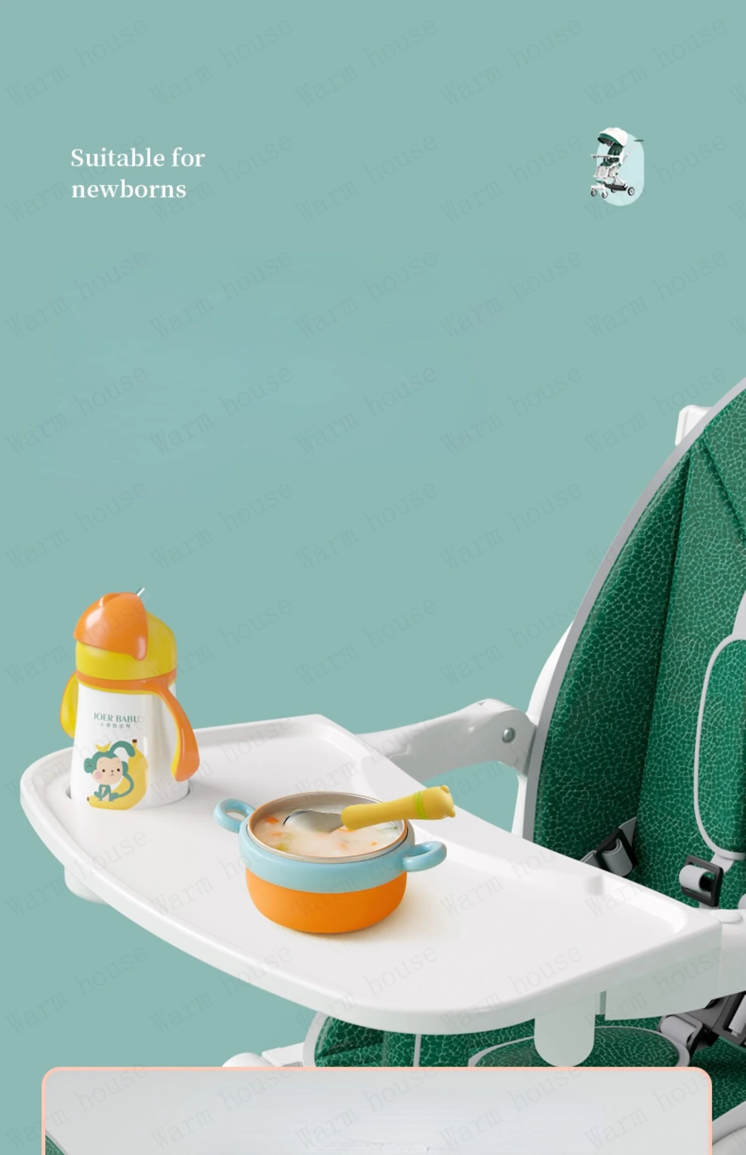 Lightweight baby stroller High view Can sit or lie down Baby stroller with baby comfort folding baby pram baby accessories