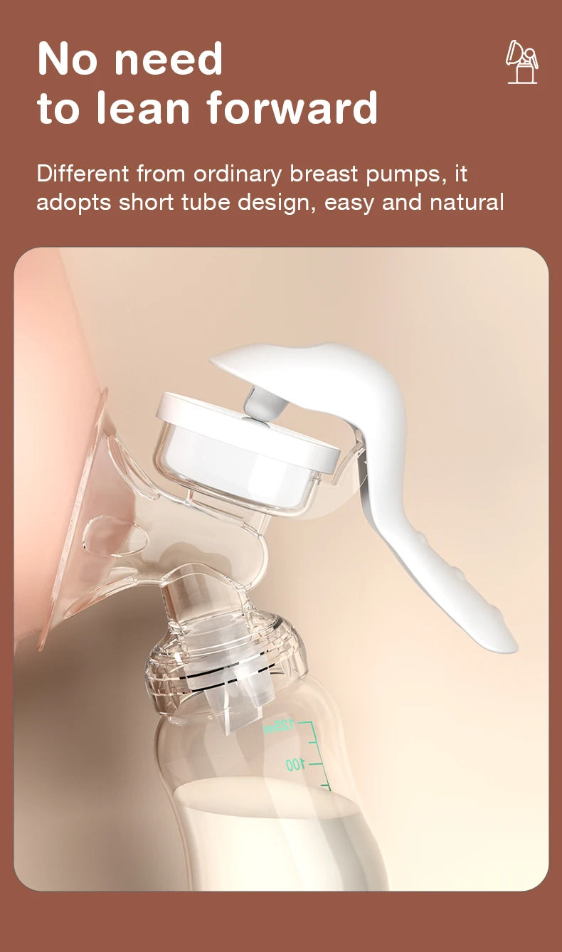 Breast Pump Baby Nipple Manual Suction Milk Pump Feeding Breasts Pumps Milk Bottle Sucking Postpartum Supplies BPA Free