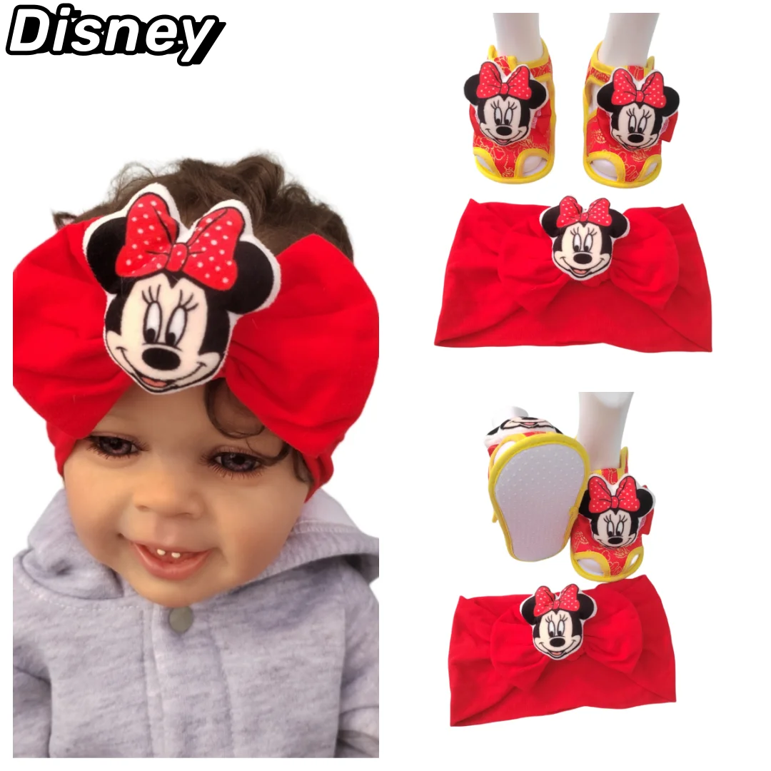 Baby headband Newborn Baby Hair accessories Children's bow Bandana Baby Boys Girls Baby Toddlers Soft soled non-slip baby shoes