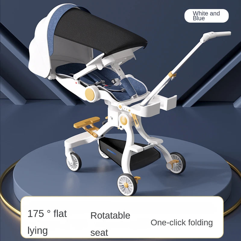 Lightweight baby stroller High view Can sit or lie down Baby stroller with baby comfort folding baby pram baby accessories