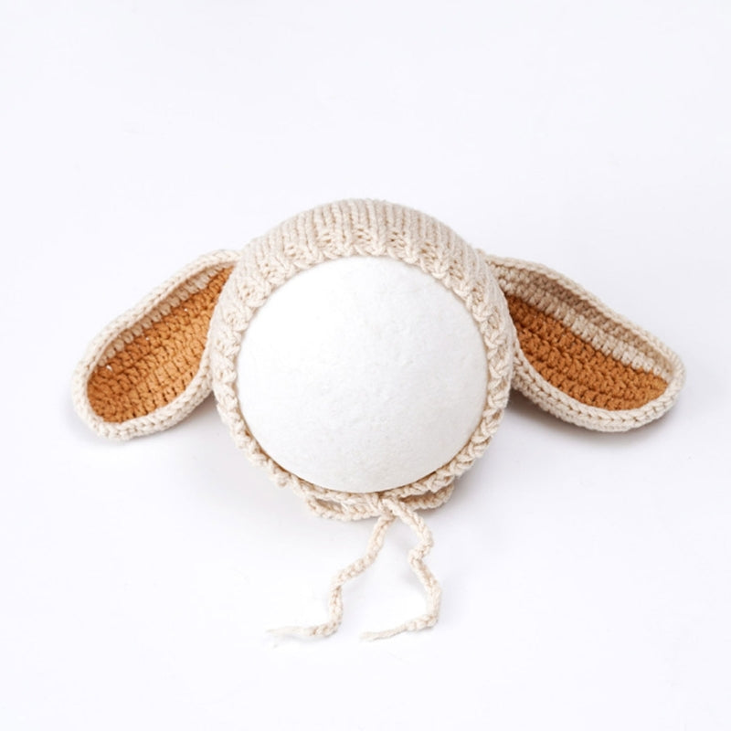 Baby Photo  Props Bunny Costume Romper Rabbit Hat Newborn Photo Props Photography Clothes Knitted Outfit 2PCS