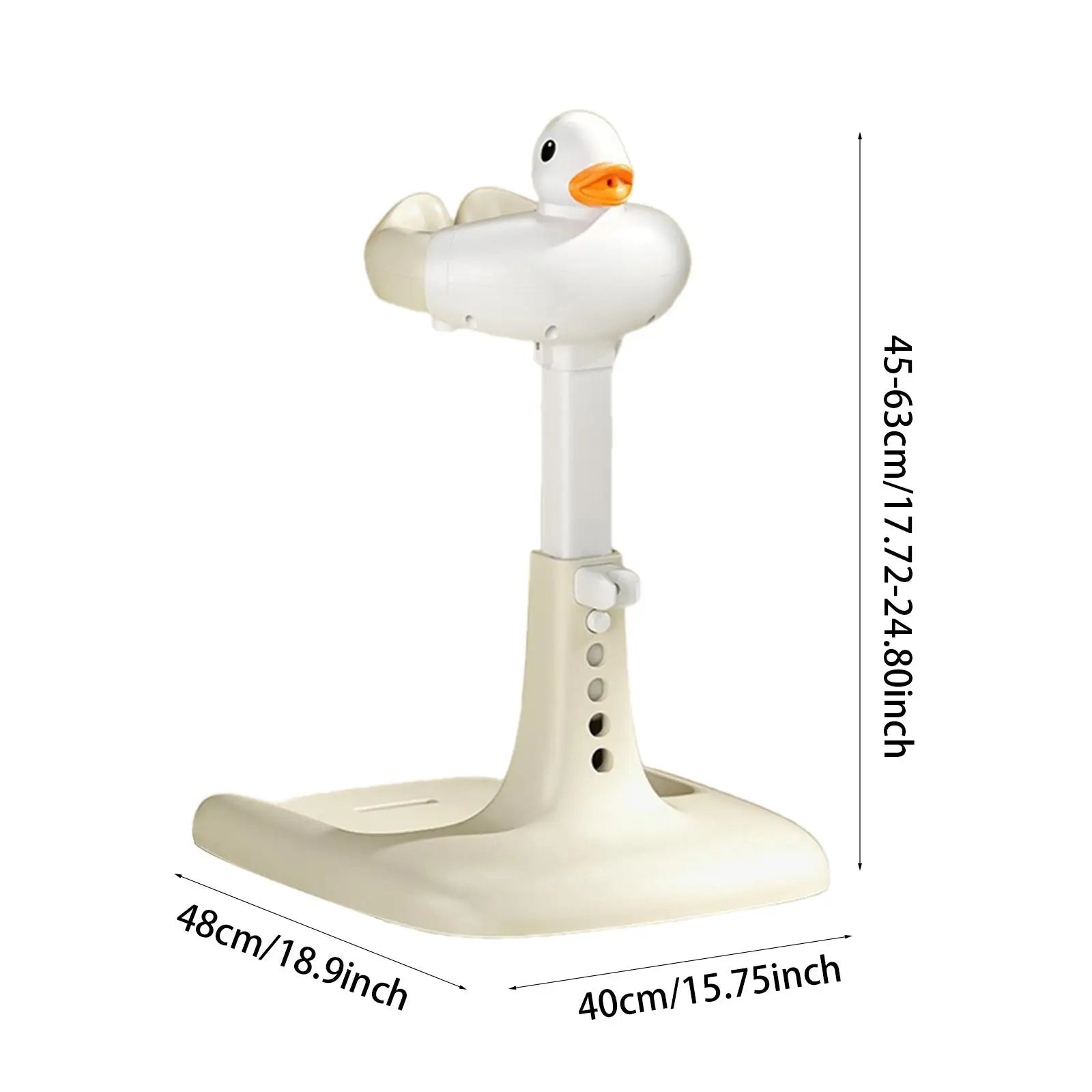Baby Standing Bath Anti Slip Baby Bath Support Foldable Infant Bath Stand Adjustable Shower for Newborn 0-6 Months Infants