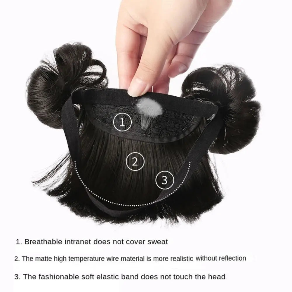 Baby Wig Bangs Hairband Children's Hair Accessories Baby's First Birthday Photography Styling Hair Accessories Gift