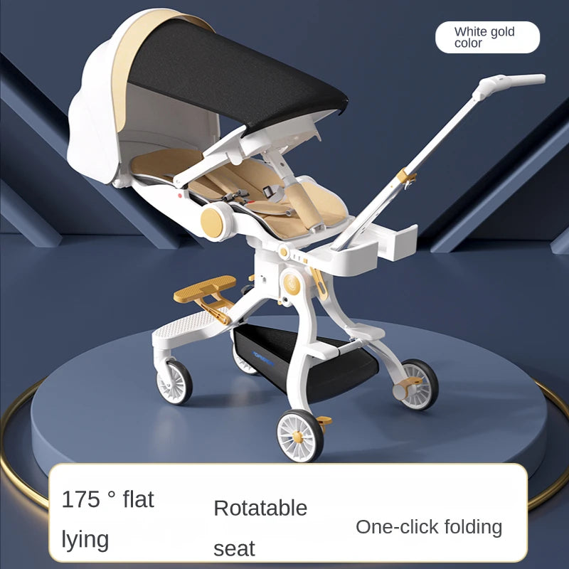 Lightweight baby stroller High view Can sit or lie down Baby stroller with baby comfort folding baby pram baby accessories